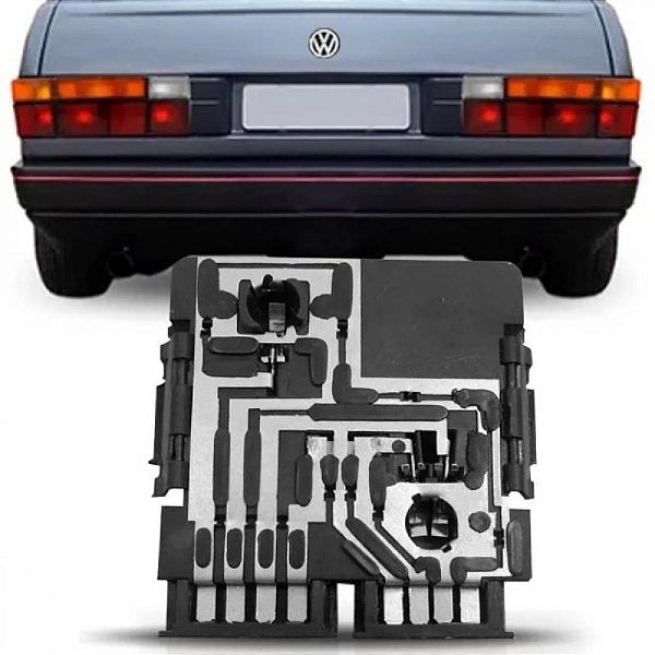 Circuito de lanterna gol volkswagen de 1987 a 1996 traseiro central lado esquerdo