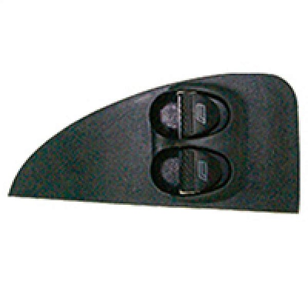 Interruptor de vidro palio fiat de 2001 a 2006 direito e esquerdo fire duplo com moldura inferior para choque grande