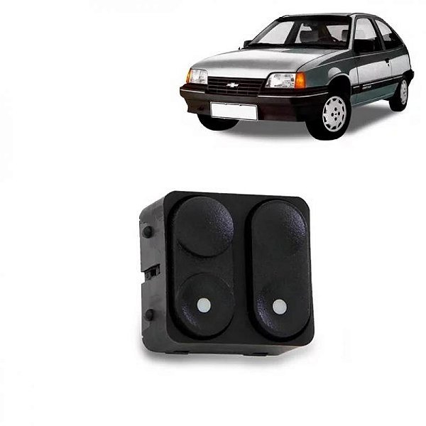 Interruptor de vidro kadett de 1994 a 1998 e corsa chevrolet dianteiro esquerdo duplo