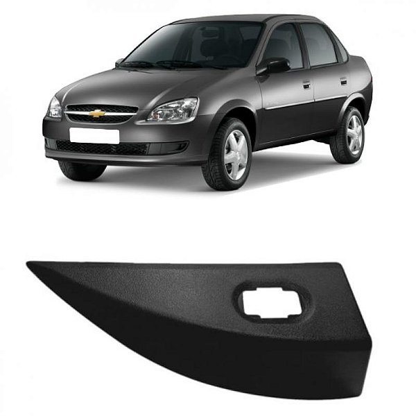 Moldura inferior para choque do botão do vidro elétrico corsa classic chevrolet de 2010 a 2016 dianteira direita cinza
