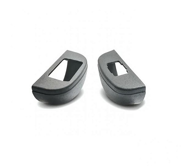 Moldura inferior para choque para botão de vidro elétrico celta chevrolet de 2000 a 2006 dianteira cinza sem ângulo