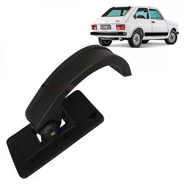 Maçaneta de porta 147 fiat de 1979 a 1982 cinza