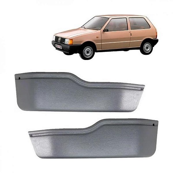 Bolsa de porta uno fiat de 1991 a 2003 preto 2 portas bicolor par