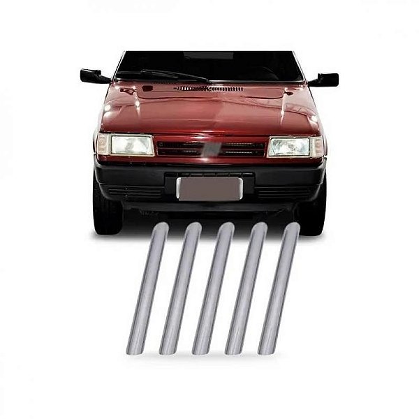 Friso de grade uno fiat de 1991 a 2003 com 5 peças