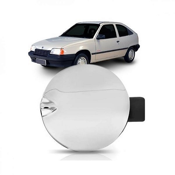 Portinhola do tanque de combustível kadett chevrolet de 1989 a 1999 cromada