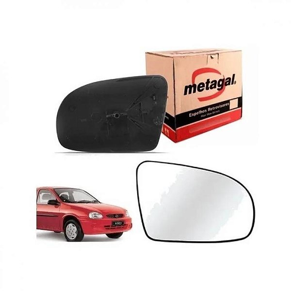 Subconjunto corsa chevrolet de 1994 a 2016 e classic chevrolet de 2000 a 2013 lado direito prata