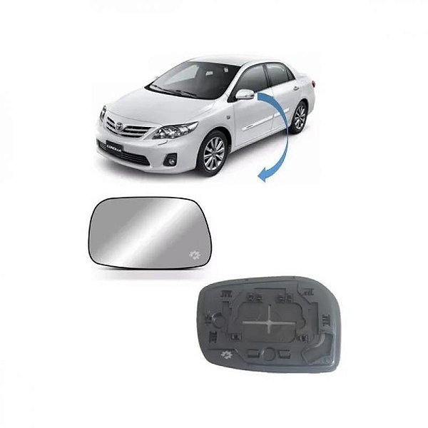 Subconjunto corolla toyota de 2009 a 2013 lado esquerdo verde escuro