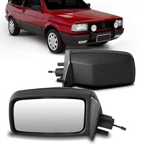 Retrovisor gol volkswagen de 1987 a 1994 lado esquerdo externo fixo