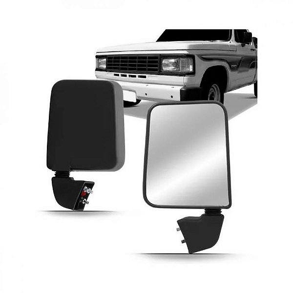 Retrovisor externo d20 chevrolet de 1985 a 1990 lado direito verde escuro