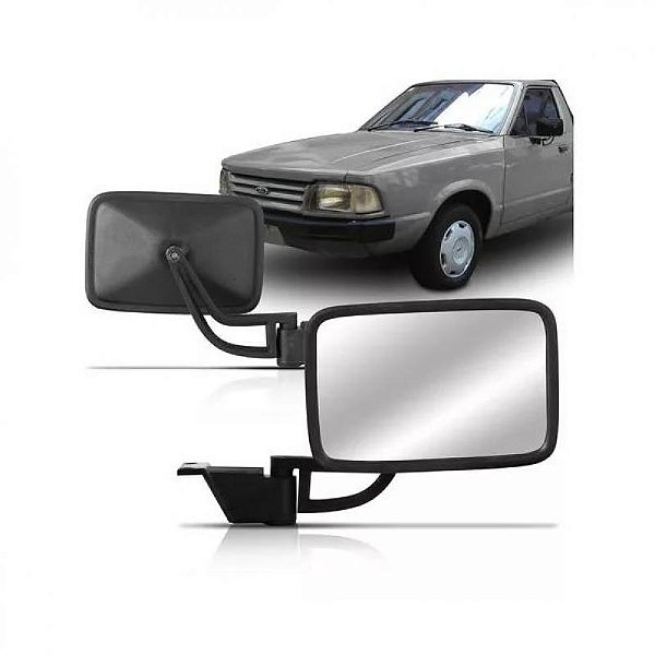 Retrovisor externo pampa ford de 1985 a 1990 lado esquerdo e lado direito verde escuro fixo