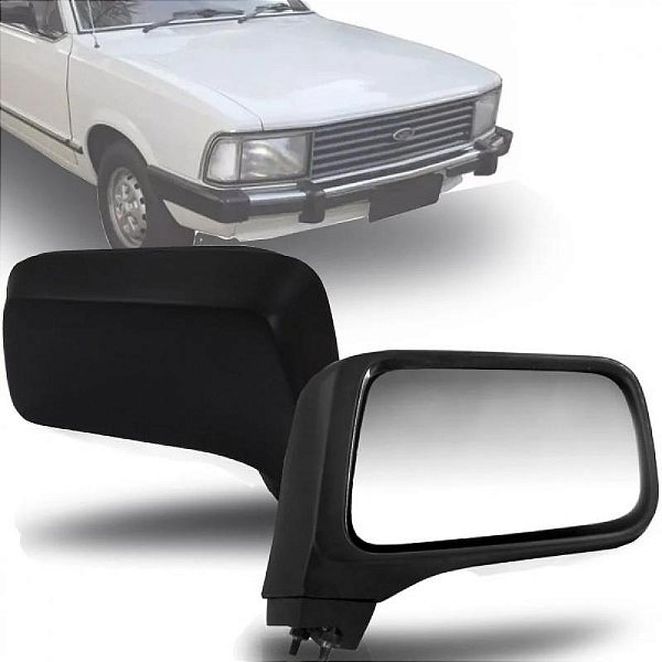 Retrovisor externo corcel ii ford de 1978 a 1988 lado esquerdo verde escuro