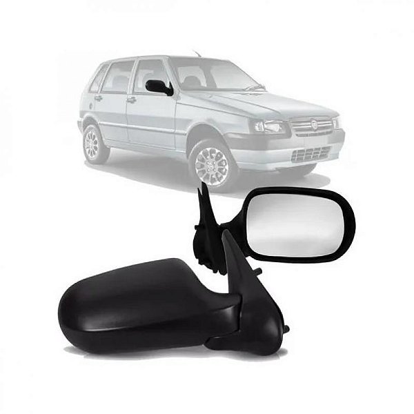 Retrovisor externo uno fiat de 2010 a 2011 lado esquerdo economy quatro portas adaptação