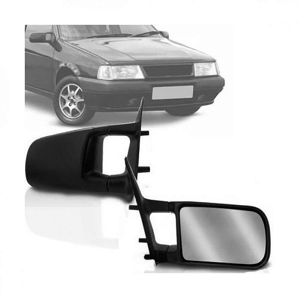 Retrovisor tempra fiat de 1991 a 1998 lado direito verde escuro externo para adaptação quatro portas