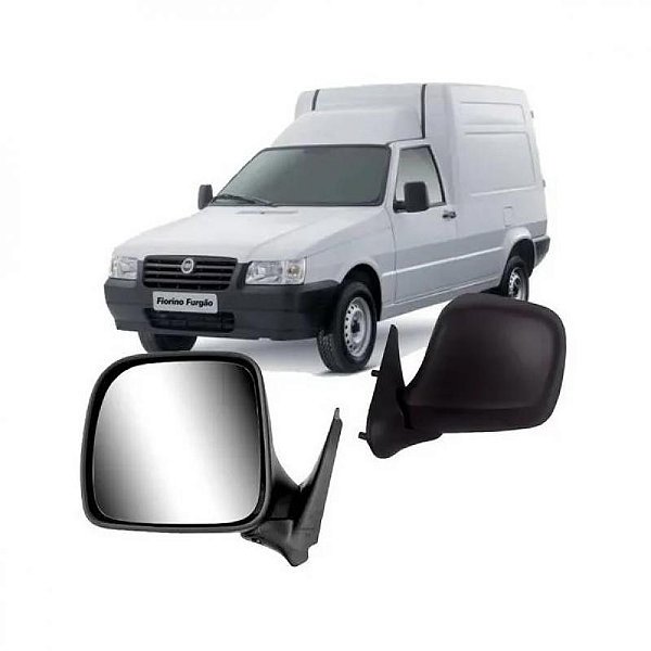 Retrovisor externo fiorino fiat de 2011 a 2013 lado esquerdo com adaptação de 1997 a 2011