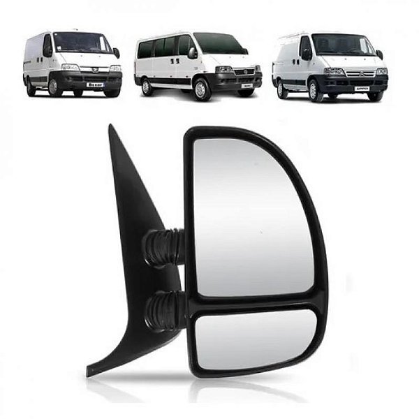 Retrovisor externo ducato fiat de 2005 a 2017 lado direito manual