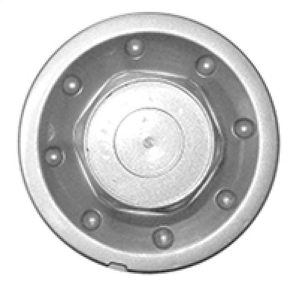 Calota do centro da roda polo classic volkswagen de 1994 a 1996