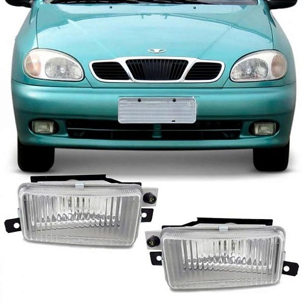 Farol auxiliar lanos daewoo de 1997 a 2002 lado esquerdo