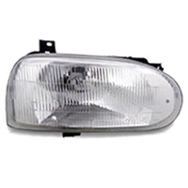 Farol golf volkswagen de 1995 a 1998 lado direito foco simples mexicano