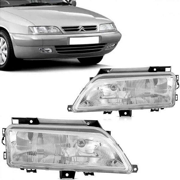 Farol xantia citroën de 1998 a 2001 lado esquerdo