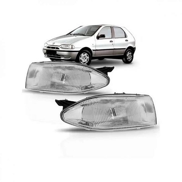 Farol palio fiat de 1996 a 2000 lado esquerdo