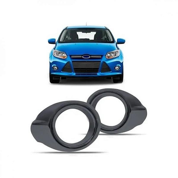 Suporte de farol auxiliar focus ford de 2014 a 2015 lado direito preto