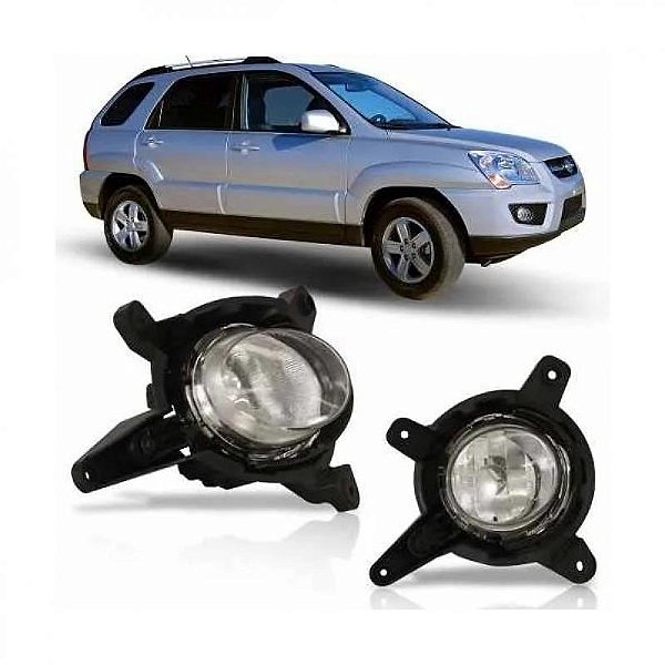 Farol auxiliar sportage kia de 2009 a 2010 lado esquerdo