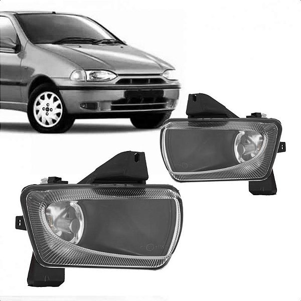 Farol auxiliar palio e strada fiat de 1996 a 2000 lado esquerdo