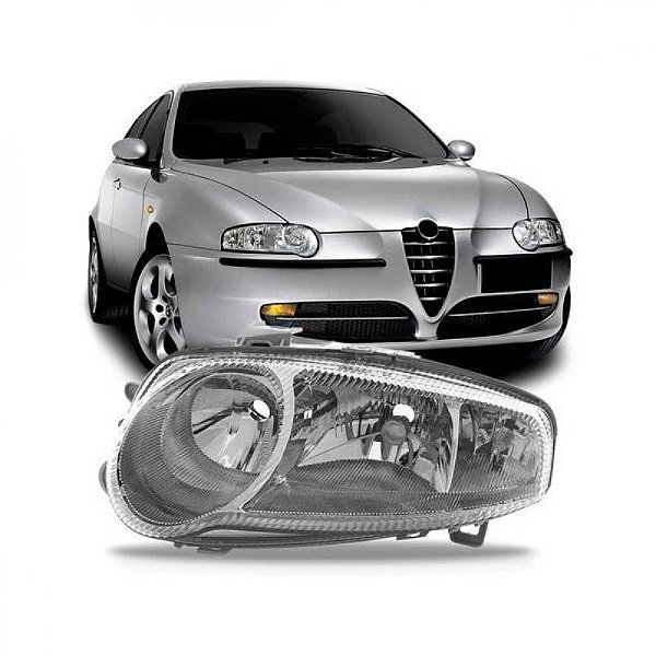Farol 147 alfa romeo de 2001 a 2004 lado direito