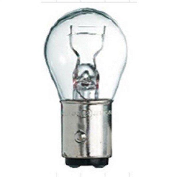 Lâmpada 20 e 5 watts 12 volts dois polos