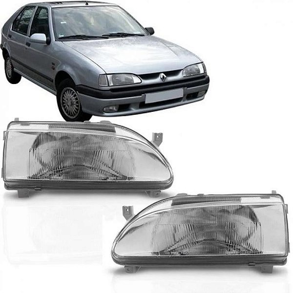 Farol 19 renault de 1993 a 1998 lado esquerdo