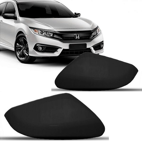 Capa de retrovisor civic honda de 2017 a 2021 lado direito externo sem pisca