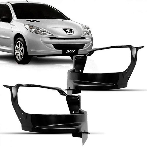 Alojamento de farol 207 peugeot de 2009 a 2015 lado esquerdo