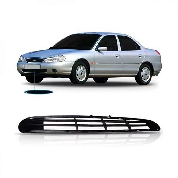 Grade para choque mondeo ford de 1997 a 2000 dianteira central