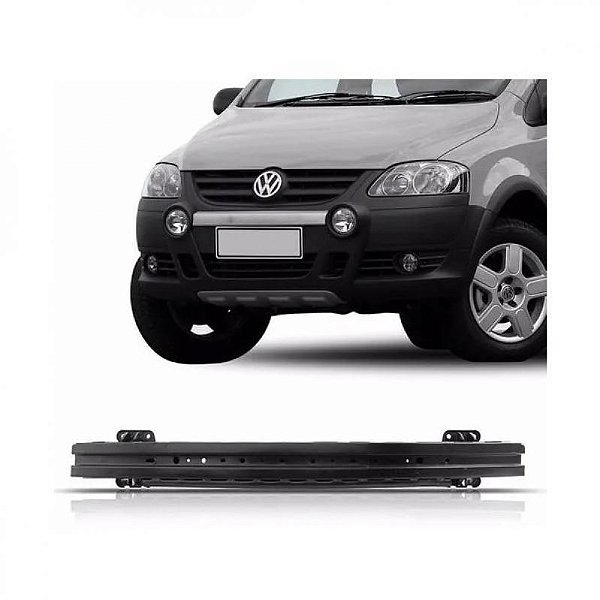 Alma para para choque crossfox volkswagen de 2005 a 2010 dianteiro