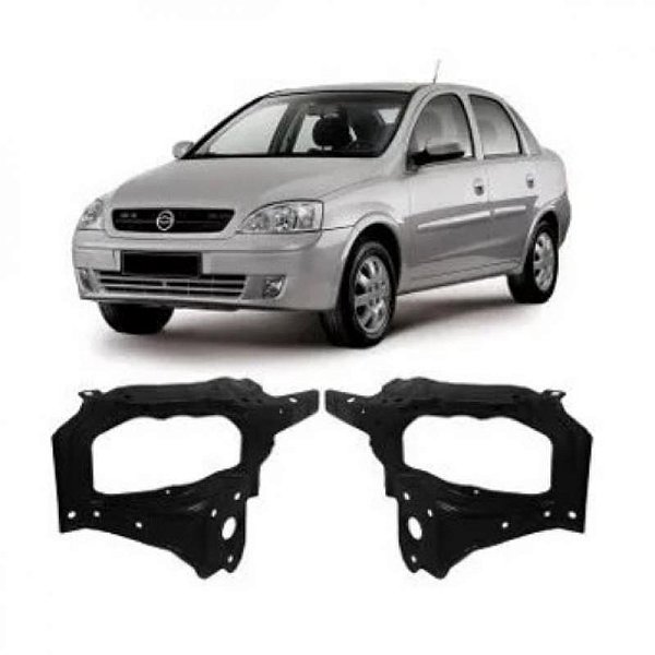 Sede de farol corsa chevrolet de 2003 a 2012 e montana chevrolet de 2003 a 2010 lado esquerdo óculos