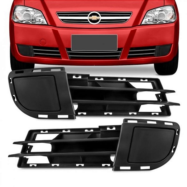 Grade do para choque astra chevrolet de 2003 a 2012 dianteiro lado direito sem furo