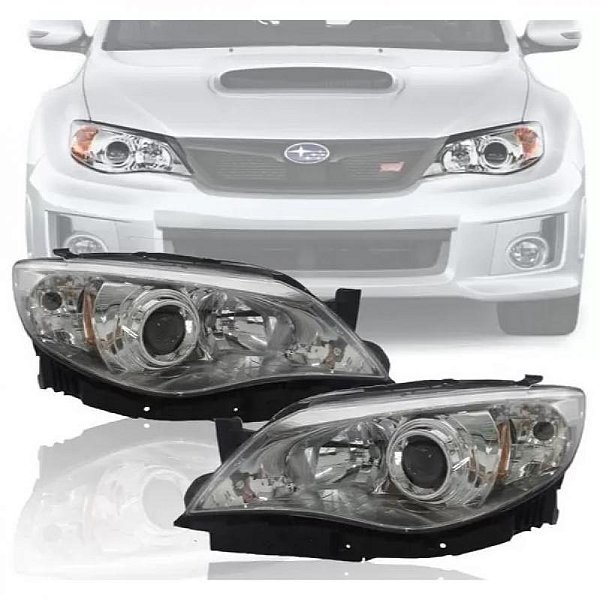 Farol impreza subaru de 2008 a 2011 lado direito cromado