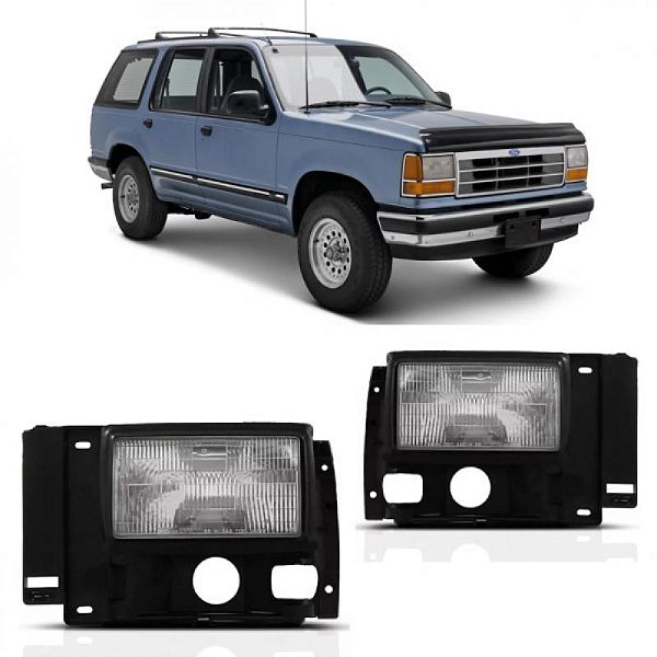 Farol explorer ford de 1991 a 1994 lado esquerdo