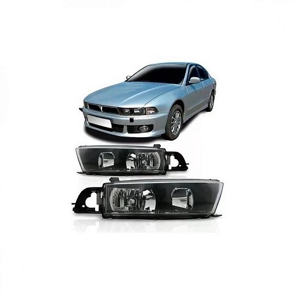 Farol galant mitsubishi de 1997 a 2002 lado direito