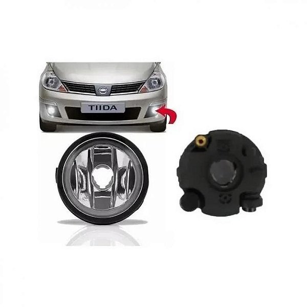 Farol auxiliar tiida nissan de 2007 a 2013 lado esquerdo