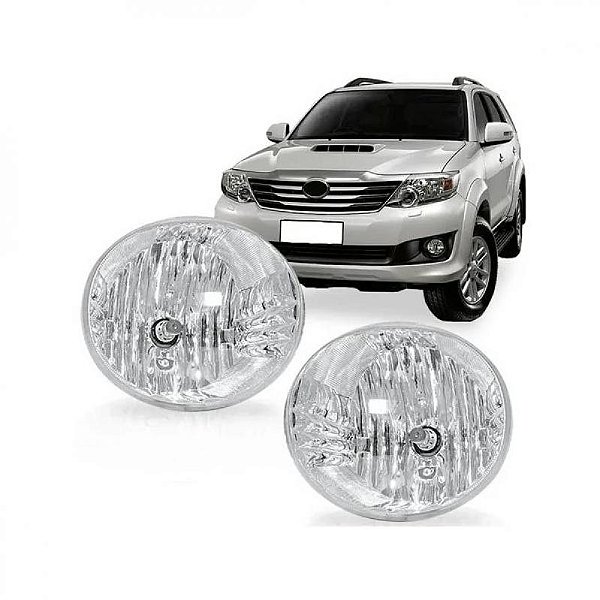 Farol auxiliar hilux sw4 toyota de 2012 a 2015 lado direito sem suporte