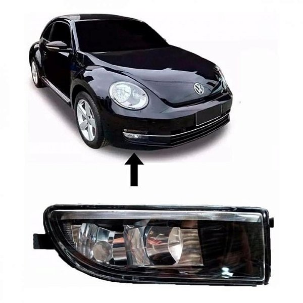 Farol auxiliar fusca volkswagen de 2013 a 2016 lado esquerdo