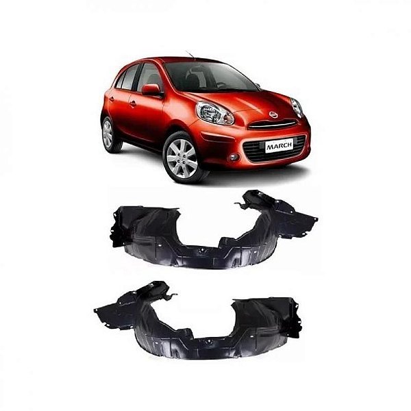 Para barro march nissan de 2011 a 2013 lado direito dianteiro