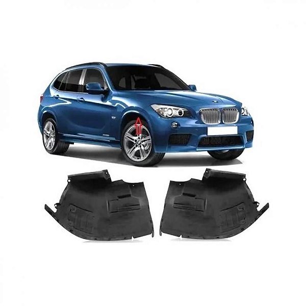 Para barro x1 bmw de 2010 a 2013 lado direito parte dianteira do para barro dianteiro