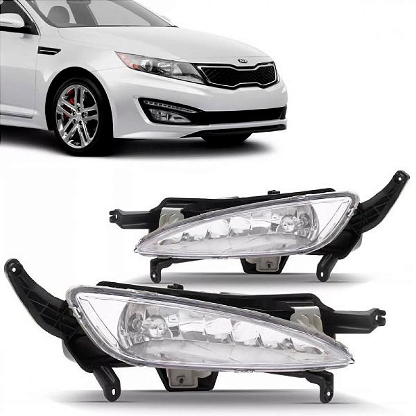 Farol auxiliar optima kia de 2013 a 2015 lado esquerdo