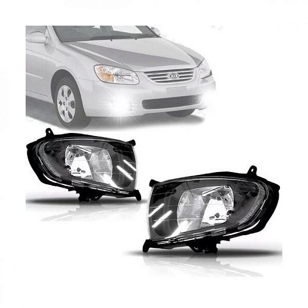Farol auxiliar cerato kia de 2006 a 2008 lado esquerdo