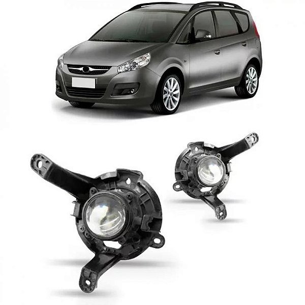 Farol auxiliar j6 jac de 2011 a 2016 lado direito