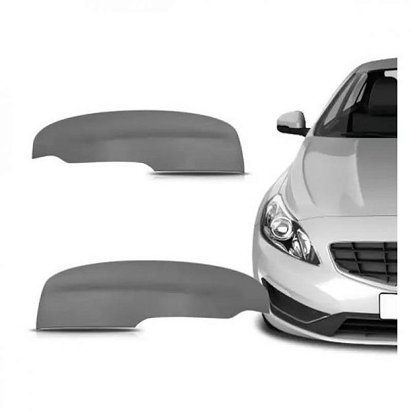 Capa de retrovisor s60 volvo de 2014 a 2017 e s40 e s80 volvo lado esquerdo acabamento em primer