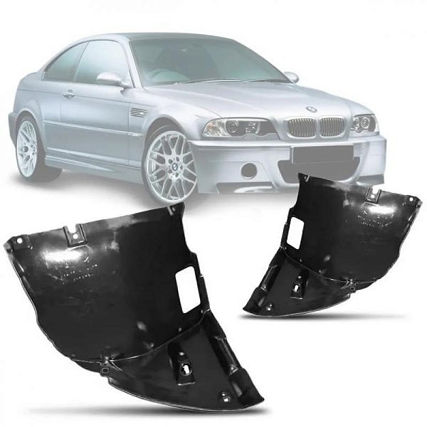 Para barro e46 bmw de 1998 a 2005 lado direito dianteiro menor versão m3
