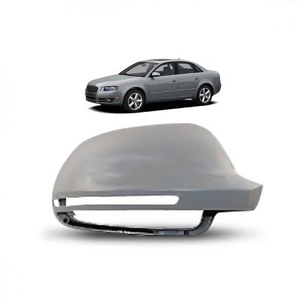 Capa de retrovisor a3 e a4 audi de 2007 a 2010 e q3 audi de 2011 a 2016 lado esquerdo primer